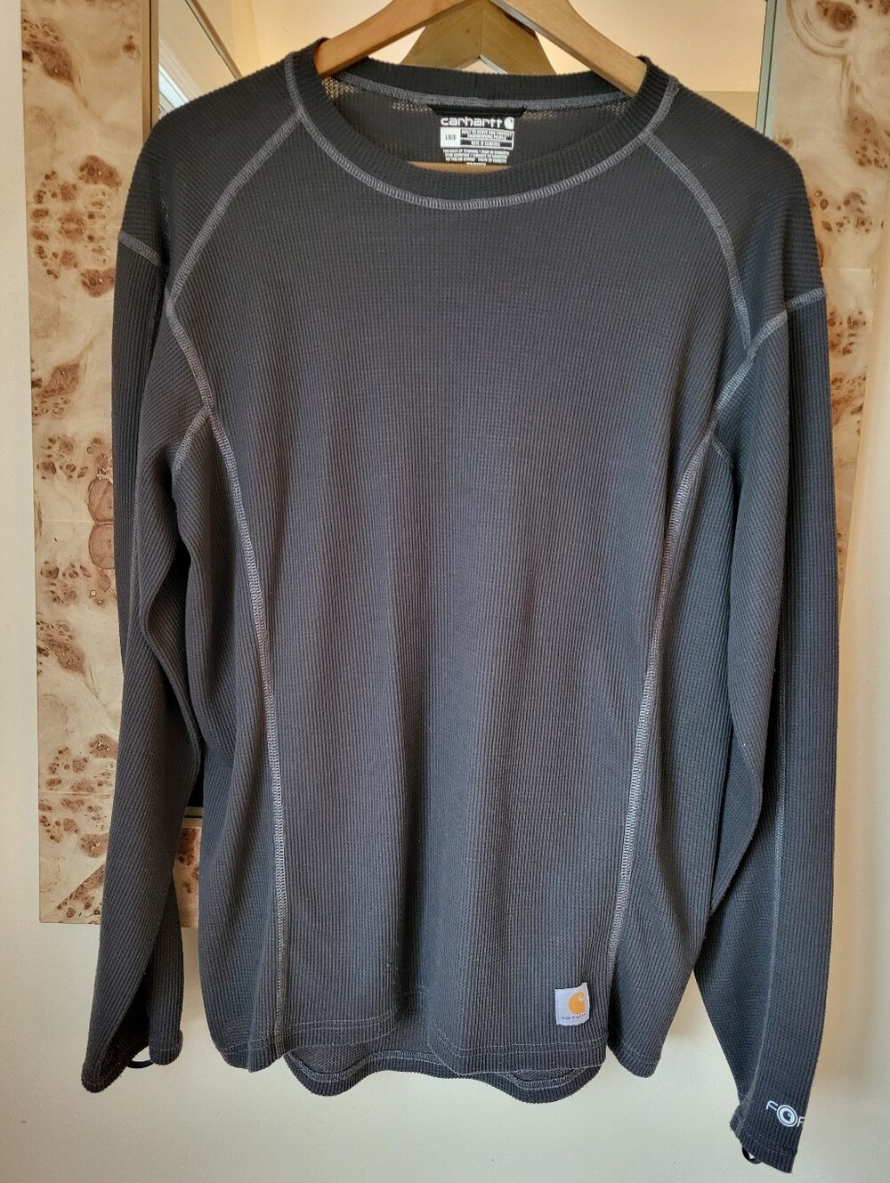 Carhartt Men's Crewneck Shirt - Charcoal Force Collection